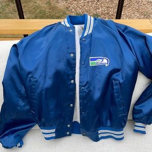 COPY - Vintage Seahawks Chalk Line Jacket